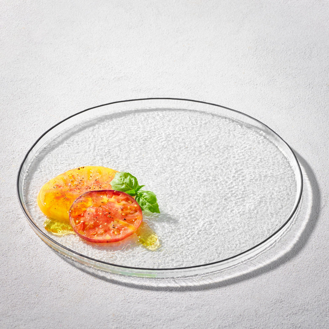 HAMMERED GLASS CHARGER