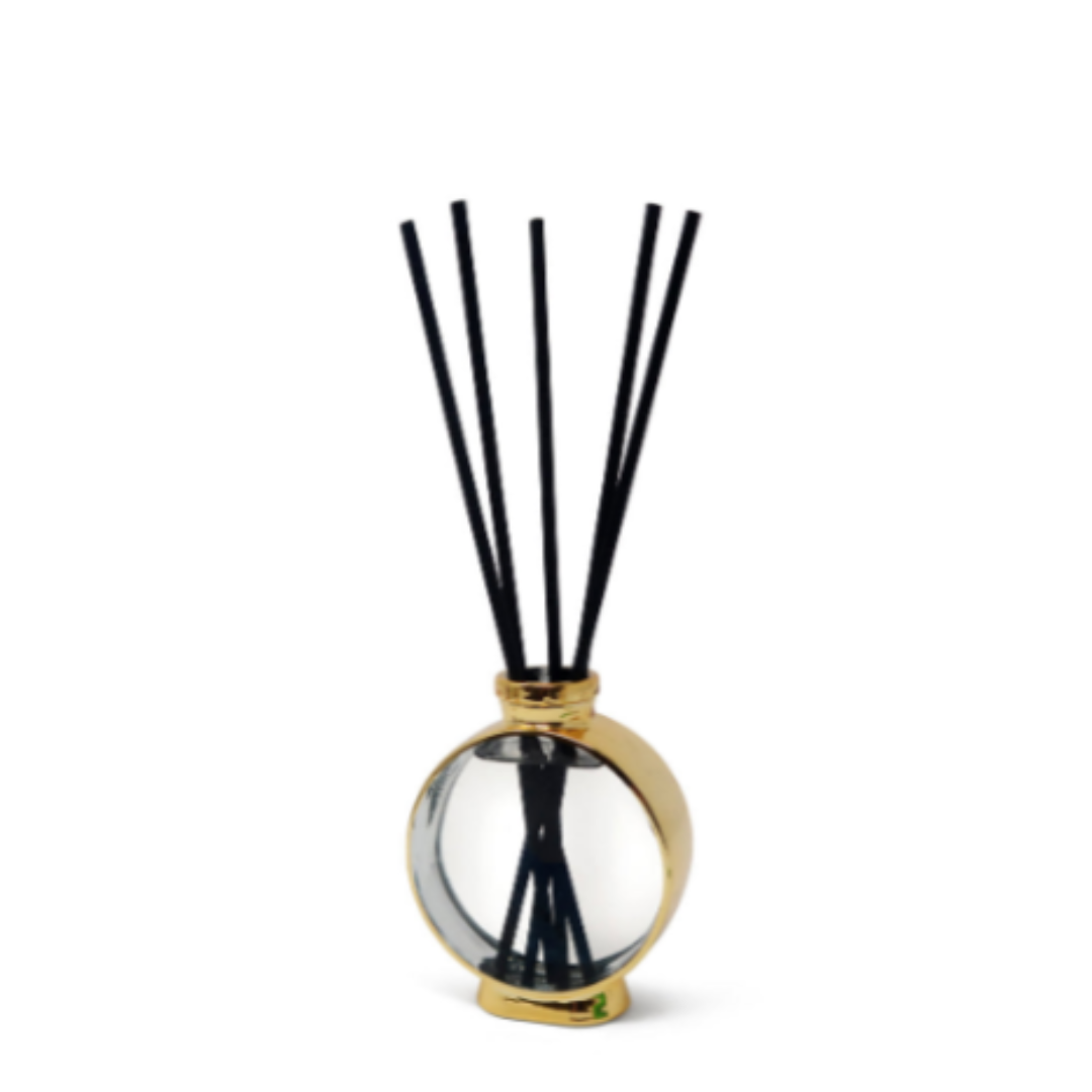 GOLD PLATED DIFFUSER-WHITE FLOWER SCENT