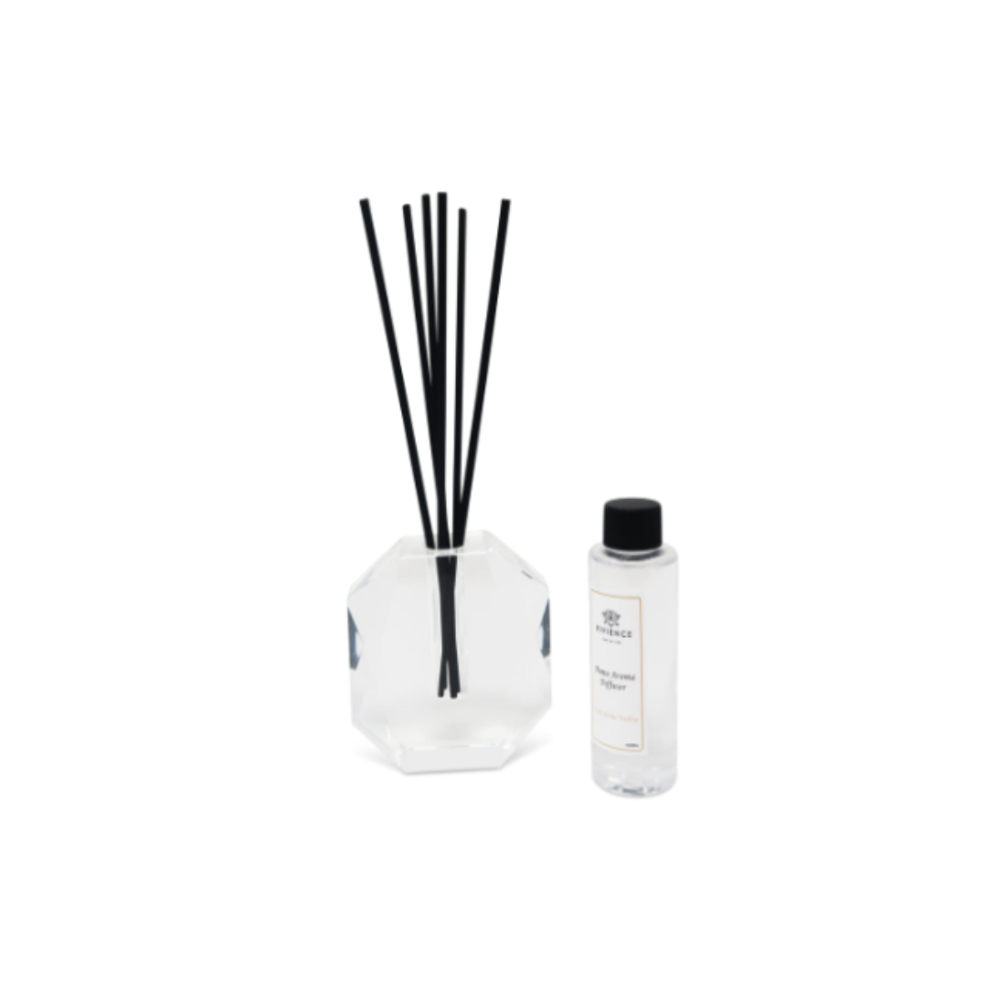 CRYSTAL DIFFUSER DIMENSIONAL DESIGN BLACK REEDS