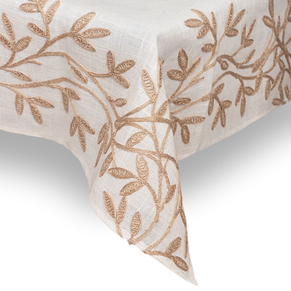 WILLOW NATURAL TABLECLOTH