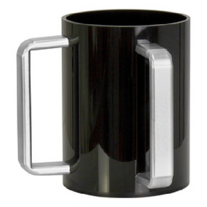 LUCITE WASH CUPS BLACK