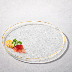 HAMMERED GLASS CHARGER