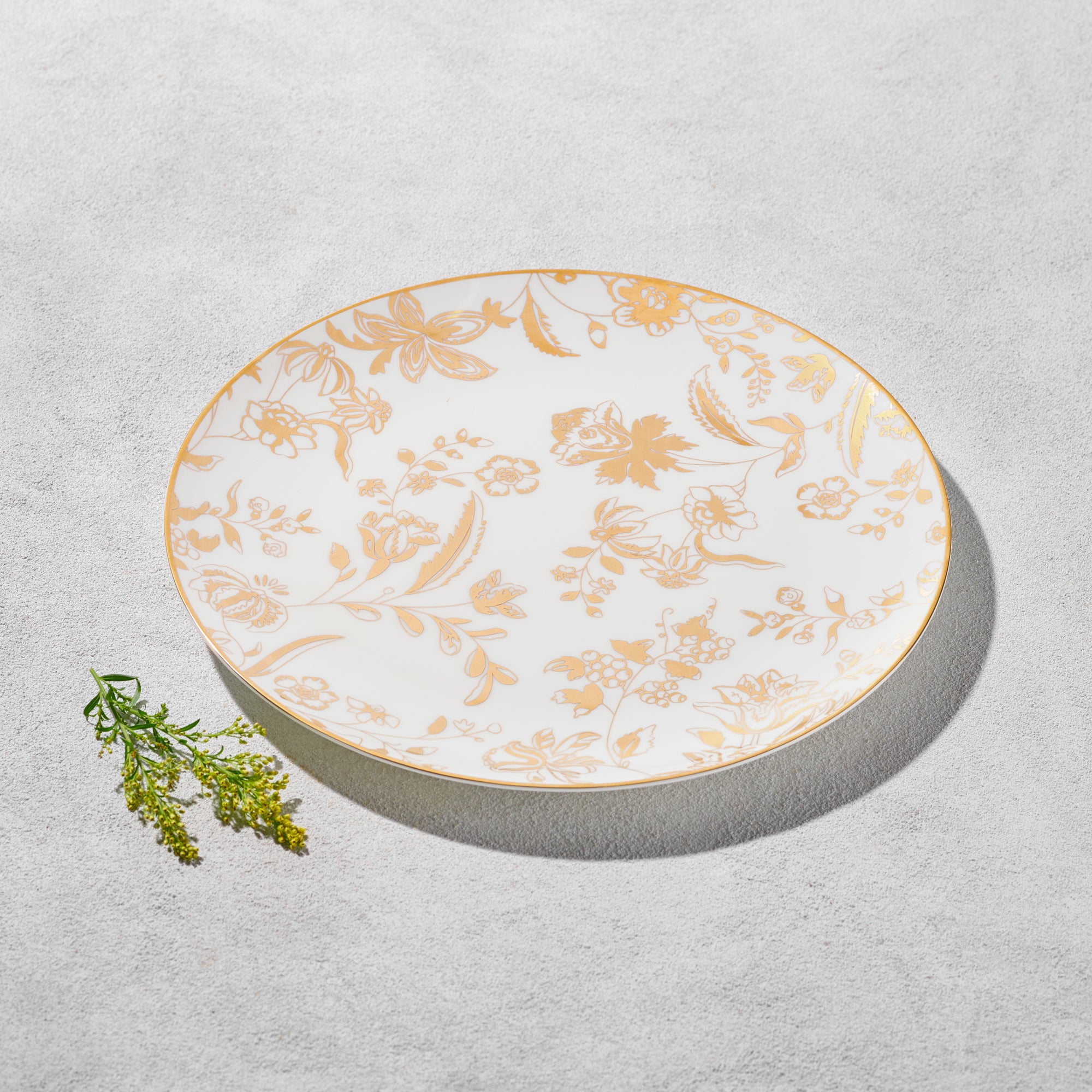 MELODY RIBBED GLASS CHARGER