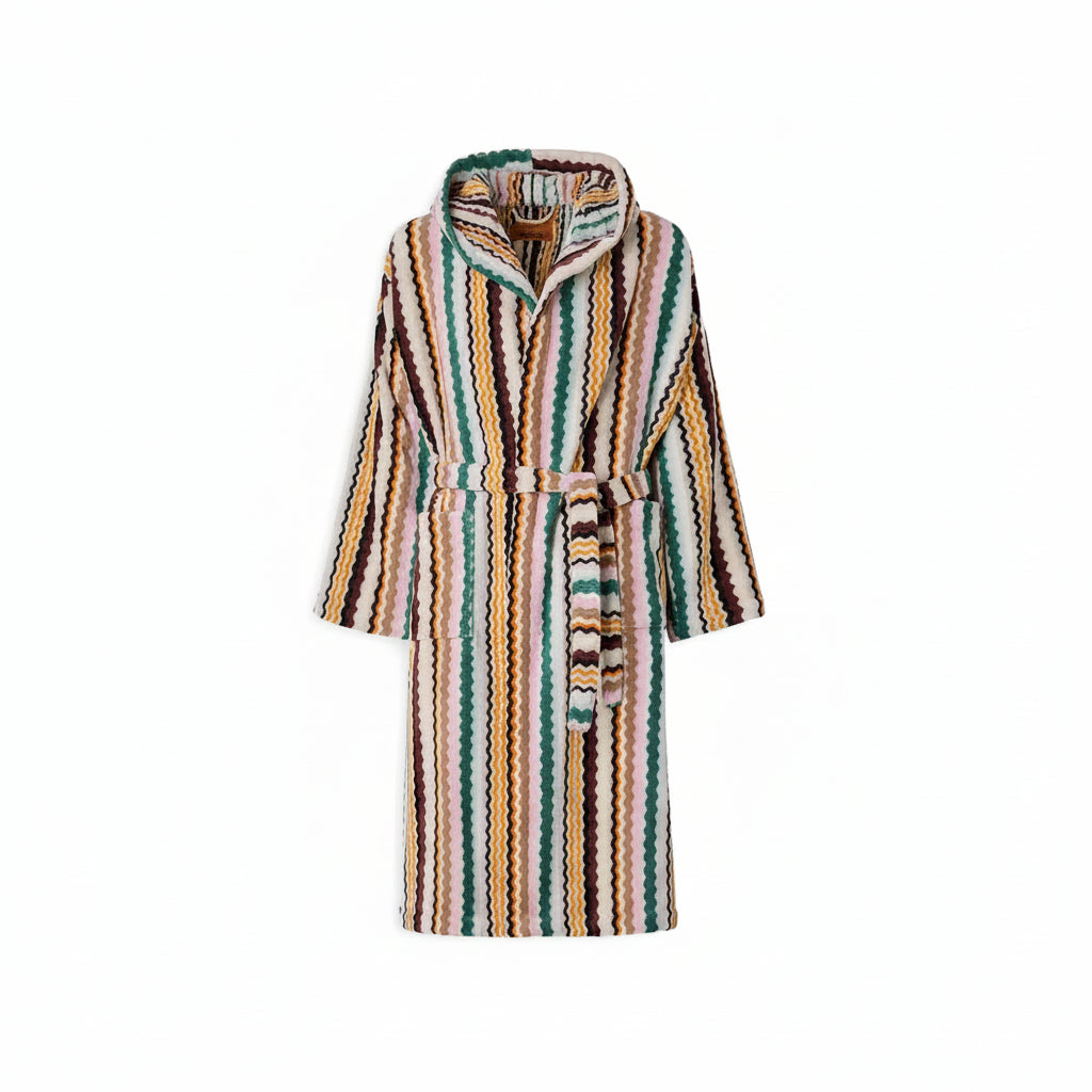 MISSONI AURA HOODED BATHROBE