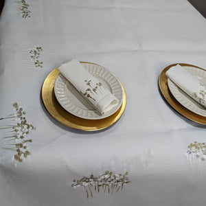 HAND PAINTED TABLECLOTH