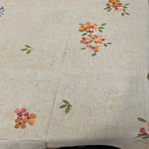 HAND PAINTED TABLECLOTH