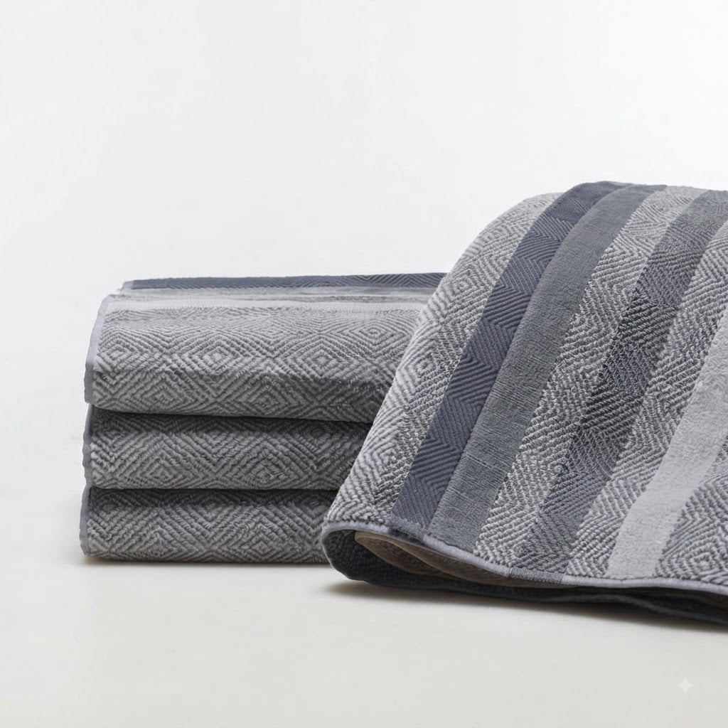 HERRINGBONE HAND TOWEL