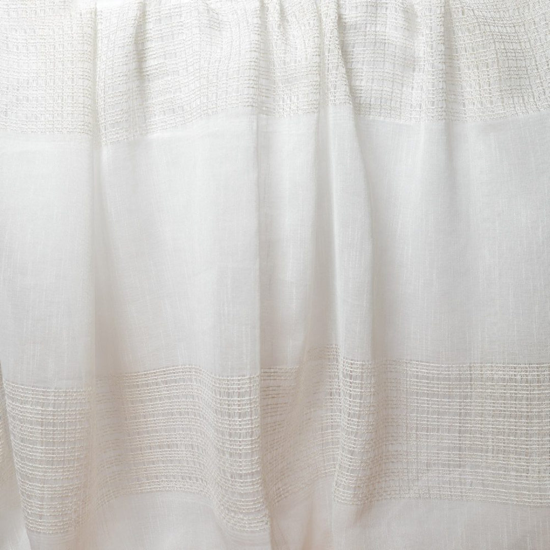 SHOWER CURTAIN DELUCA - WHITE