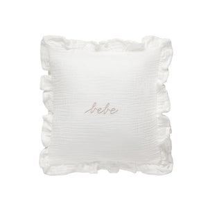 DH GAUZE BEBE RUFFLE ACCENT PILLOW