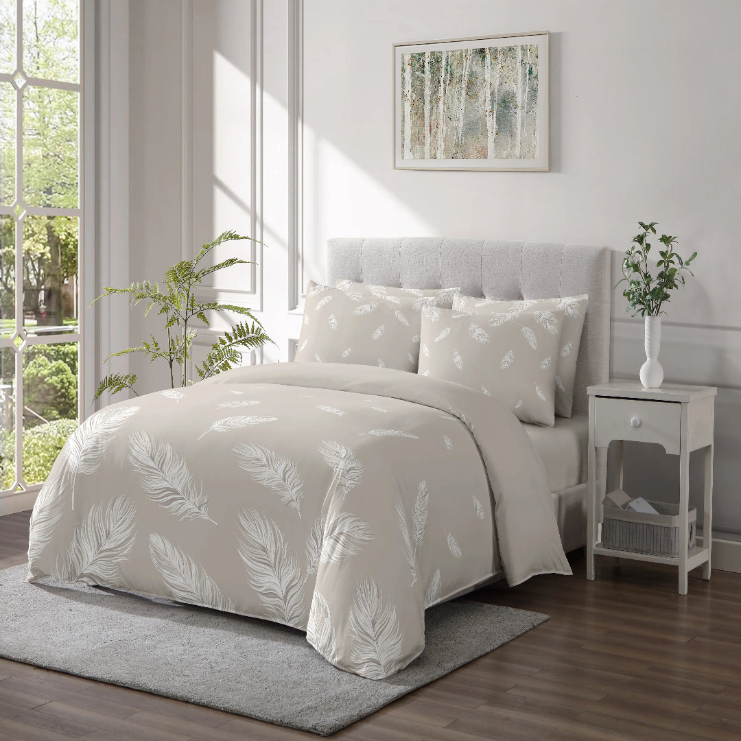 MASTERTEX FEATHERS DUVET SET 8PCS