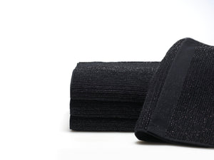 GILD BLACK METALLIC HAND TOWEL