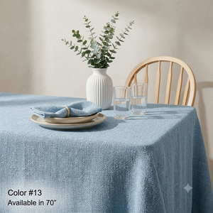 PERADI BURLAP TABLECLOTH