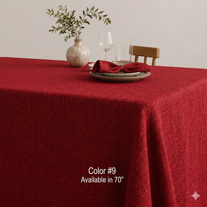 PERADI BURLAP TABLECLOTH