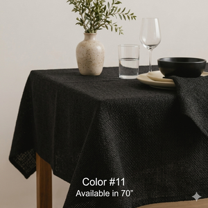 PERADI BURLAP TABLECLOTH
