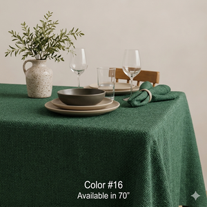 PERADI BURLAP TABLECLOTH