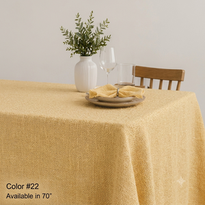 PERADI BURLAP TABLECLOTH