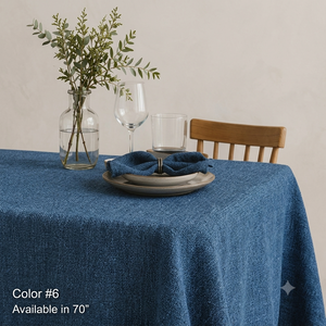 PERADI BURLAP TABLECLOTH