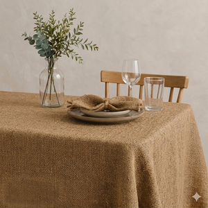 PERADI BURLAP TABLECLOTH