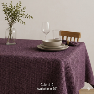 PERADI BURLAP TABLECLOTH