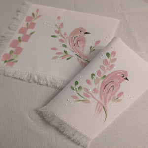 HAND PAINTED TABLECLOTH