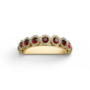 AMARYLLIS NAPKIN RINGS