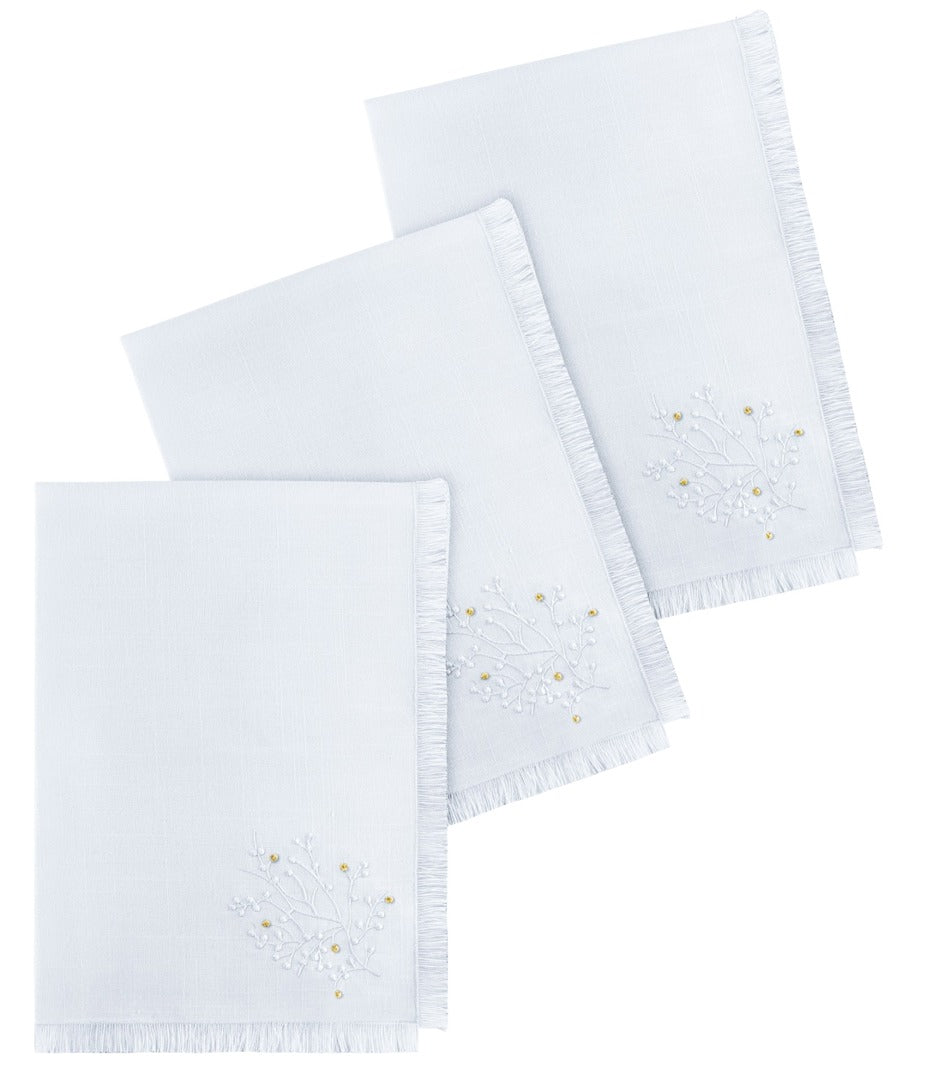 FINESSE GOLD NAPKINS 6PCK