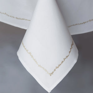 CHANDLER OFF WHITE TABLECLOTH