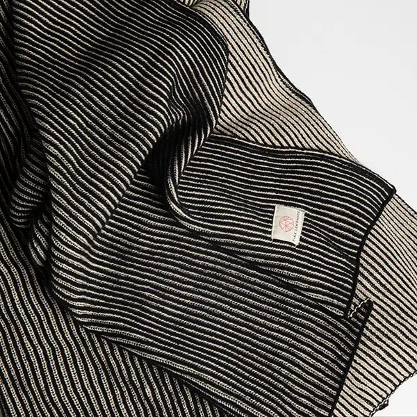 RIBBED ORGANIC COTTON THROW BLAKET