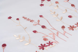OPULENT DESIGN BOTANICAL BLUSH LINEN SET