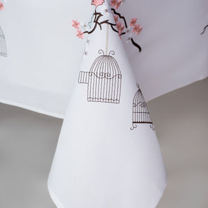 BIRD CAGE TABLECLOTH