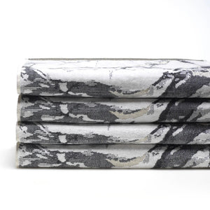GRANITE METALLIC WHITE/GREY/GOLD