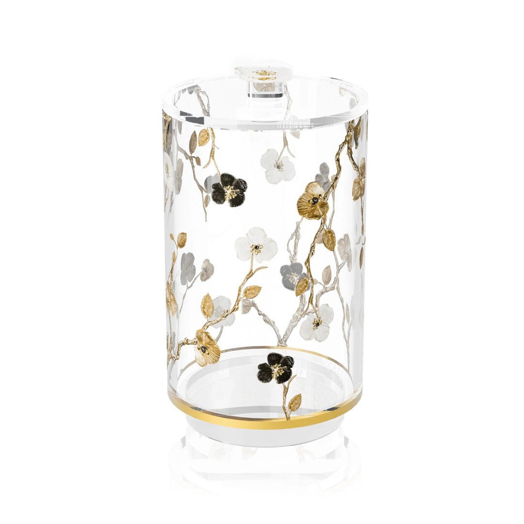 ORNATE GARDEN COOKIE JAR