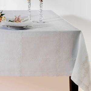 EMINENCE EMBROIDERED TABLECLOTH