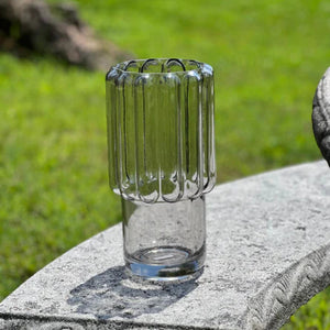 VASE WITH WIDE STRIPE