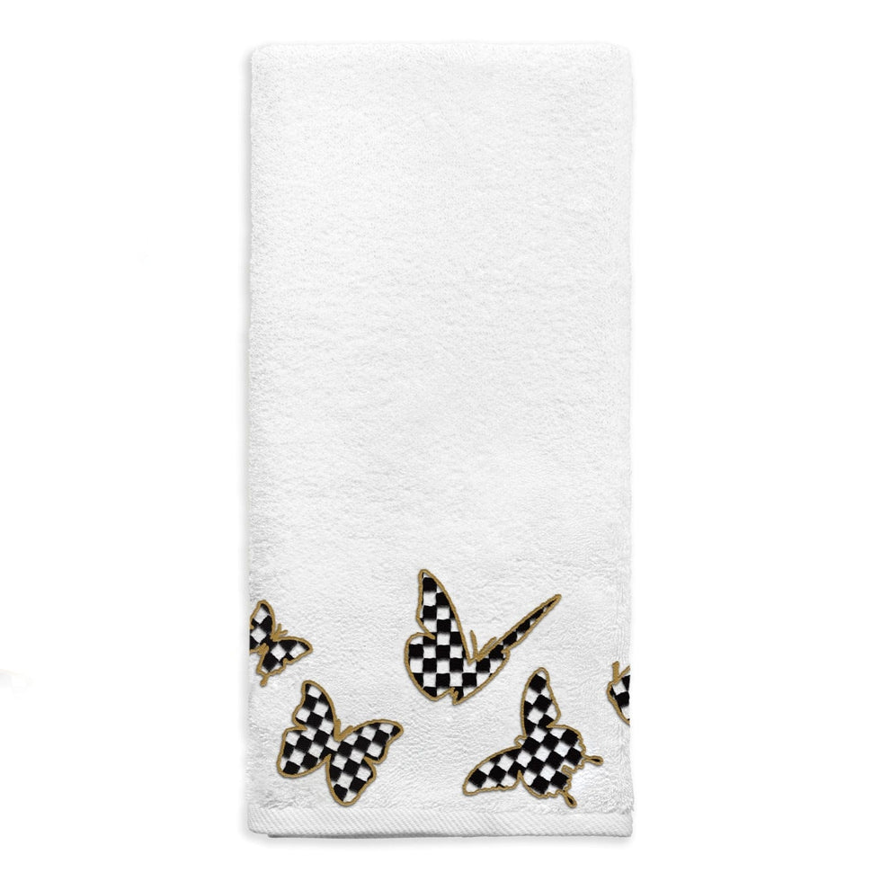 ONYX BUTTERFLY HAND  TOWEL