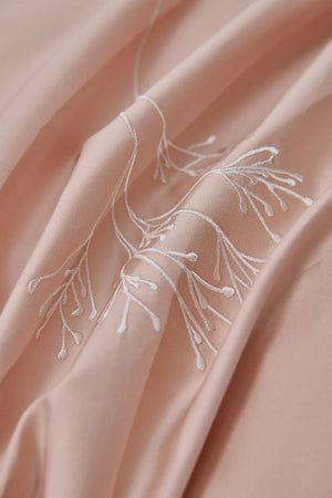 OPULENT DESIGN BLOSSOMS LINEN SET