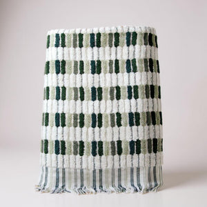 SHAGGY RIBBED HAND TOWEL