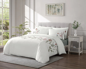 LINEN CLASSIQUE SECRET GARDEN DUVET SET 8PCS