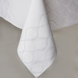 CASTALOGNA WHITE TABLECLOTH