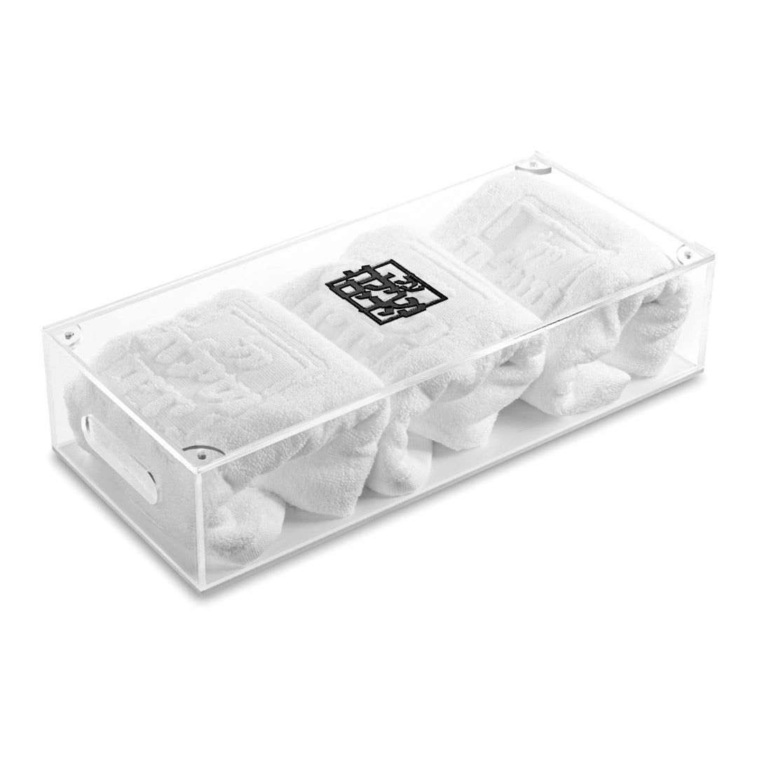 NETILAS YADAYIM TOWEL BOX WITH TOWELS