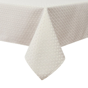 JACQUARD GEOMETRIC TABLECLOTH