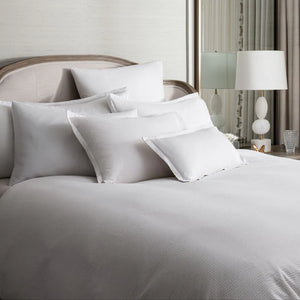 AVA FINE LINEN RIVIERA SEERSUCKER DUVET SET 4PC