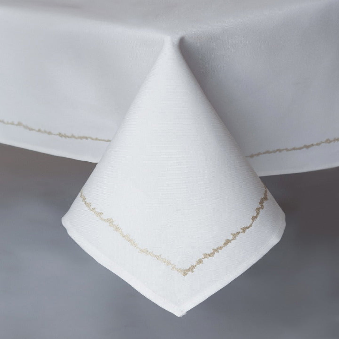 CHANDLER OFF WHITE TABLECLOTH