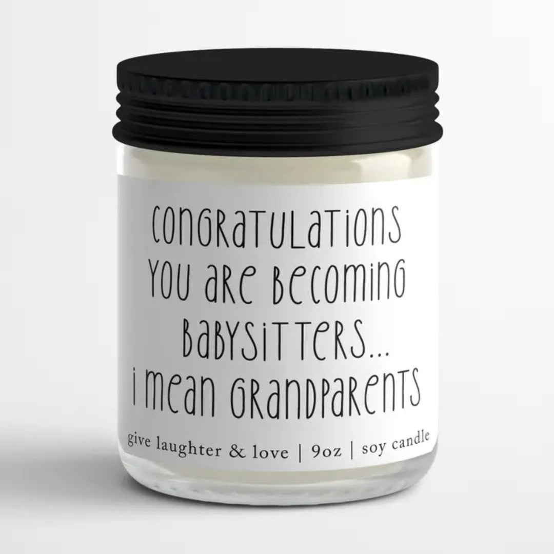 CANDLES WITH PHRASES