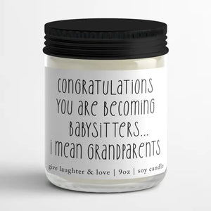 CANDLES WITH PHRASES