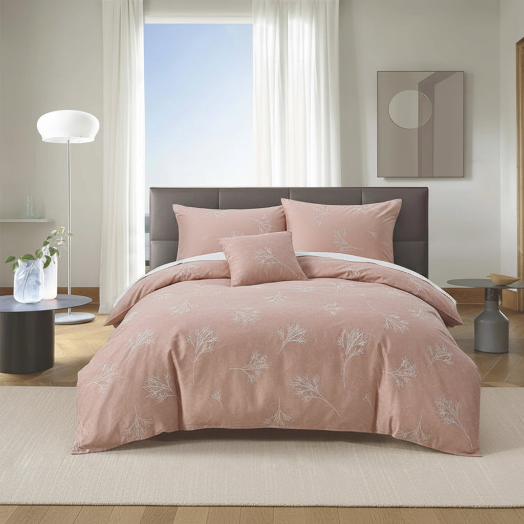 OPULENT DESIGN BLOSSOMS LINEN SET