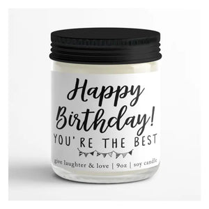 CANDLES WITH PHRASES