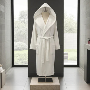 VELUDA LUXURIOUS HOODED SPA ROBE