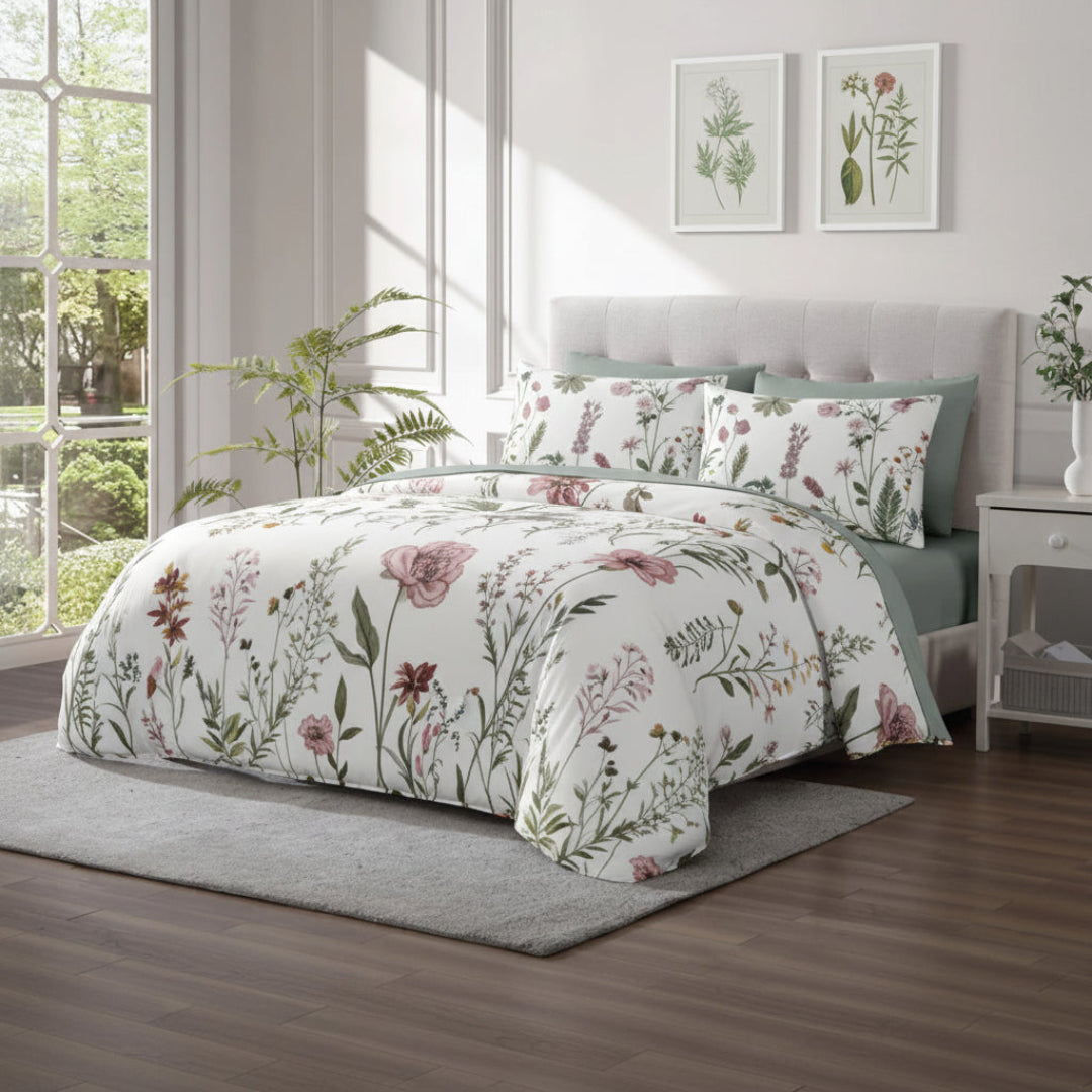 MASTERTEX SECRET GARDEN DUVET SET 8PCS