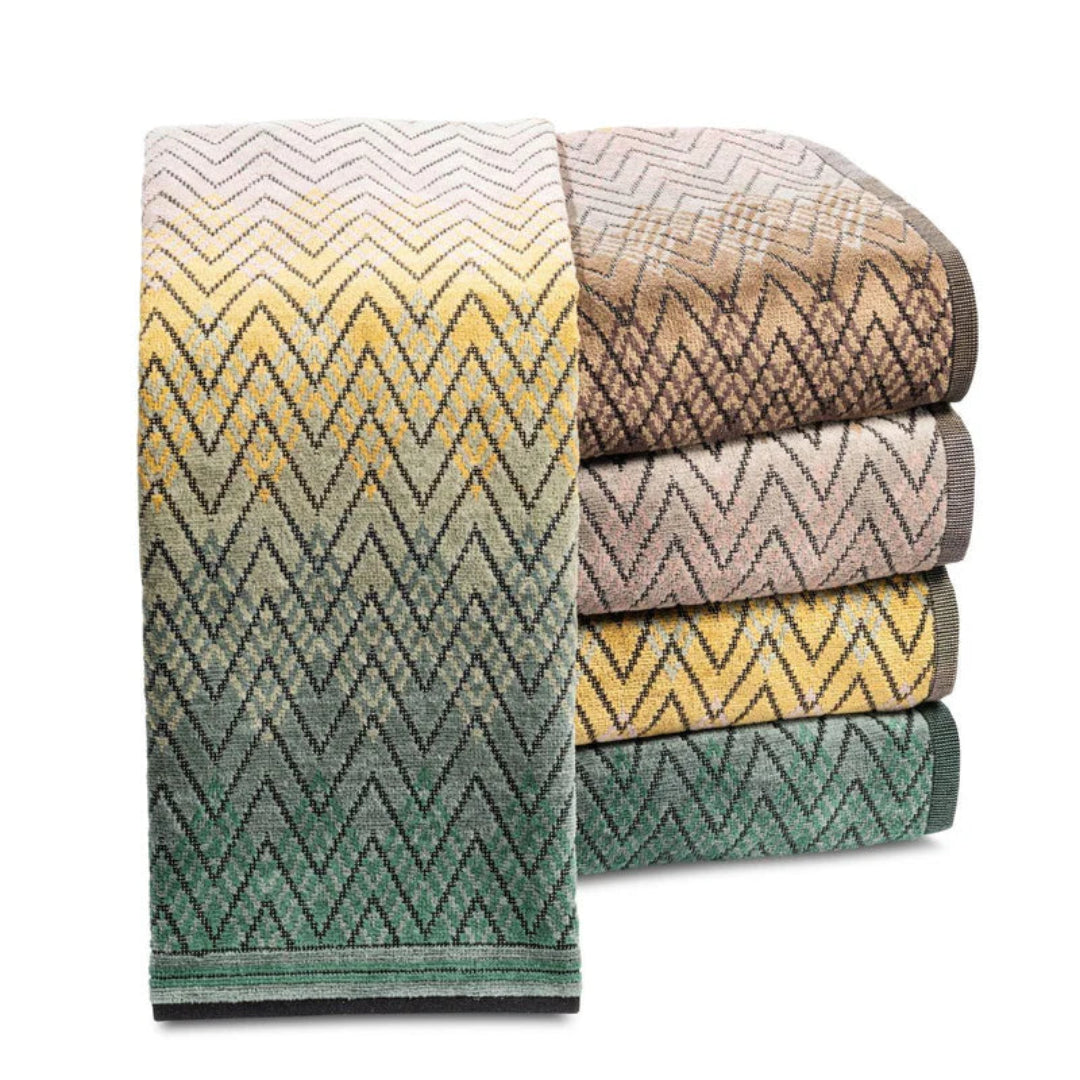 FLAME STITCH HAND TOWEL